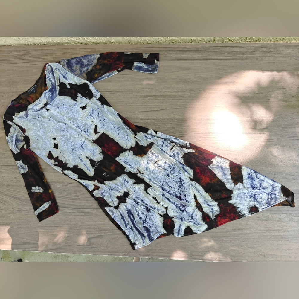One of Kind Abstract Patterned Dress by marianne greaves